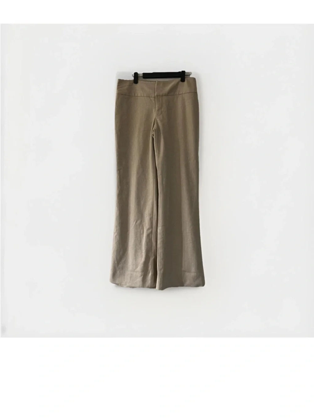 Banana Republic RN 54023 Beige Wool Blend Wide Leg Pants Women’s Size 4 - Picture 5 of 5